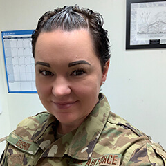 Senior Master Sgt. Kimberly Dishon